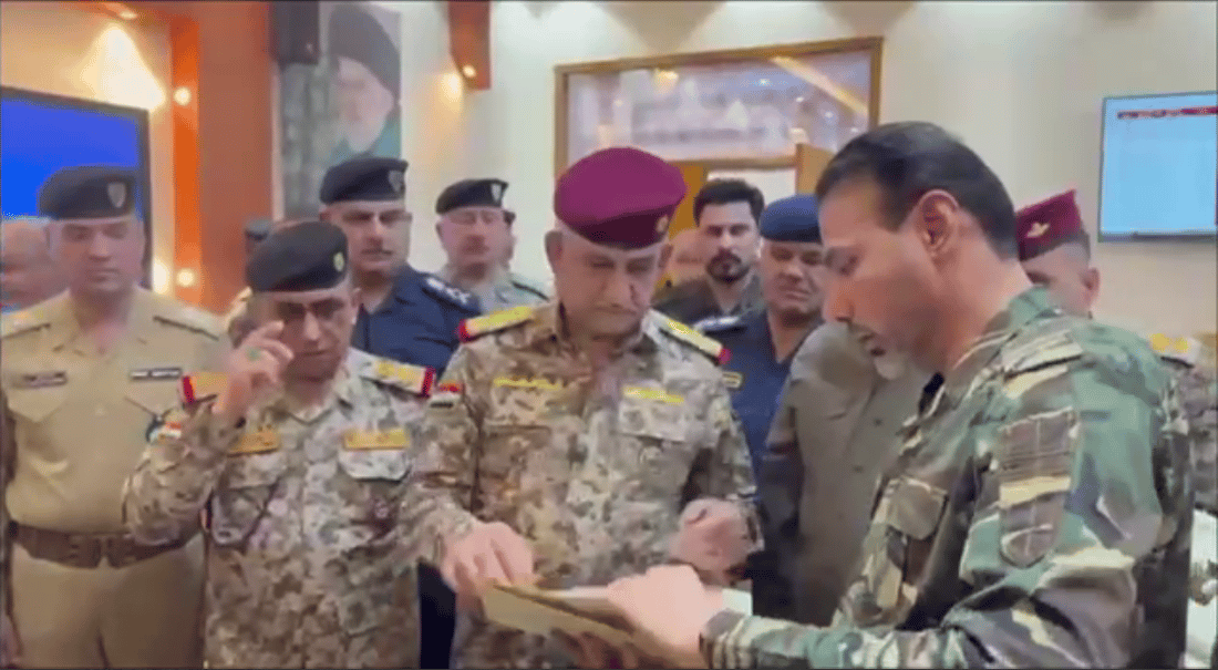 فيديو: قائد سرايا السلام يسلم لجنة حصر السلاح بيانات المقاتلين وجرد بالعجلات