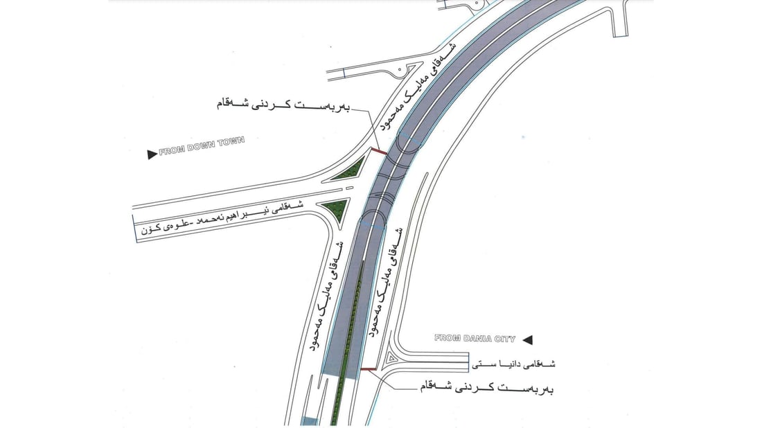 بەشێکی شەقامی مەلیک مەحمود لە سلێمانی دادەخرێت