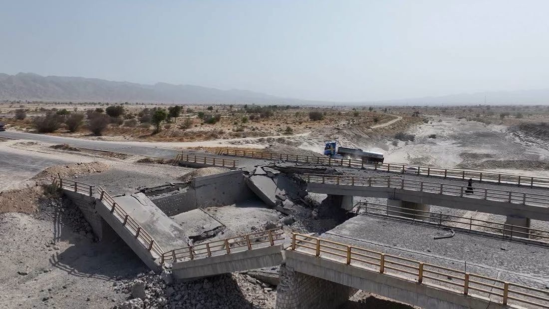 ئەمریکا شەش پردی لە پارێزگای هورمزگانی ئێران کردووەتە ئامانج
