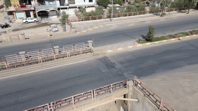 چاڵ و چۆڵیەکانی ھەردوو پردەکەی گازینۆ و بەردەسور پڕدەکرێنەوە