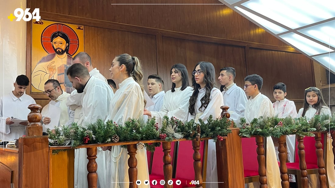 کریستیانەکانی سلێمانی جەژنی قیامەیان بەرز راگرت