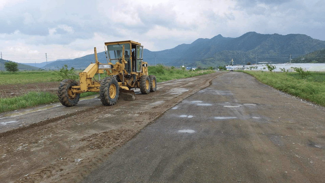 چاڵوچۆڵی رێگای چەند گوندێکی پێنجوێن پڕکرایەوە