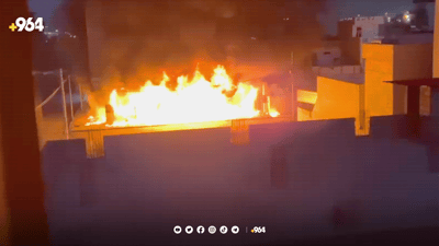 زاخۆ.. کارگەیەکی قەنەفە گڕی گرت