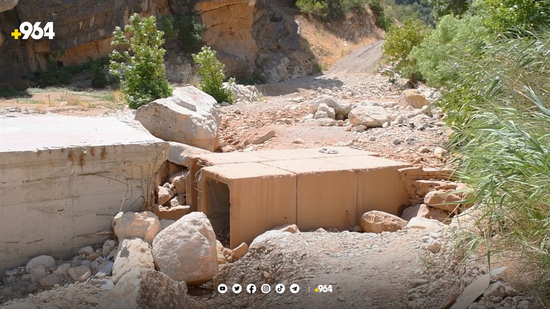 سێ گوند رێگەی هاتۆچۆیان نەماوە