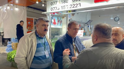 “بازاڕی سلێمانی پابەندن و کۆنتڕۆڵە”