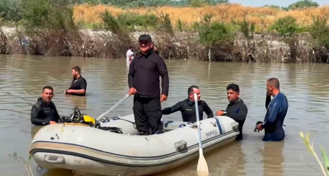سێ گەشتیاری عەرەب لە ئاوی زێی گەورەدا رزگار کران