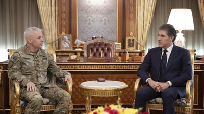 فەرماندەی هاوپەیمانان لای نێچیرڤان بارزانی بوو؛ هەماهەنگی زیاتر پێویستە