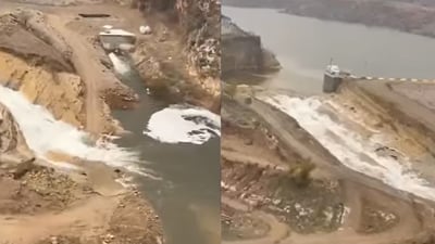 دواى سماقوڵى و  دێوانە؛ بەنداوى خنسیش سەرڕێژ بوو