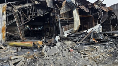هەندێك لە دوكاندارانی دارەسووتاوەكە لە قەرەبووكردنەوەكە ناڕازین