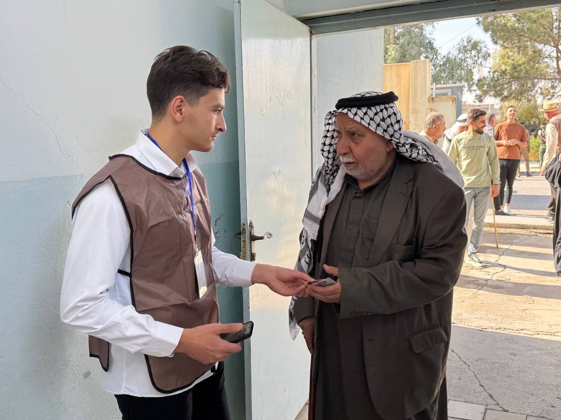 صور من سهل نينوى الآن: إقبال واسع على مراكز الاقتراع في قره قوش