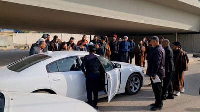 سوّاق كراج السماوة يحتجون: ضباط ومنتسبون يقودون الخصوصي و”يخطفون الزبائن”