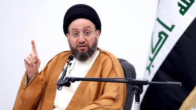 عمار الحكيم: الفوز على عمان بعث في قلوبنا الأمل لإنجاز جديد