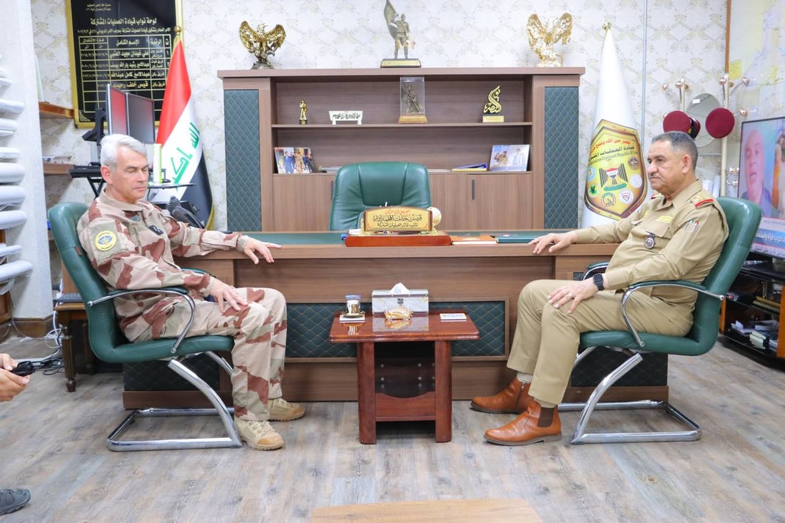 بغداد وباريس تناقشان التمارين المشتركة للطيران الحربي (صور)