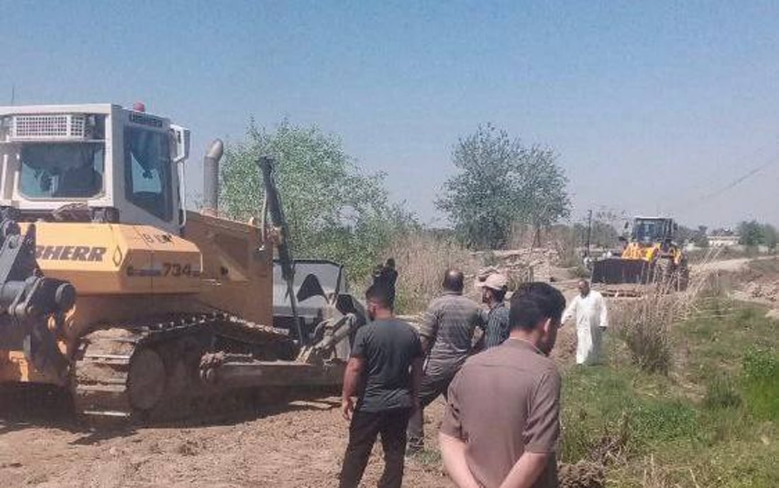 الرضوانية: طريق جديد محاذٍ للفرات يفجر خلافاً بين المزارعين والحكومة