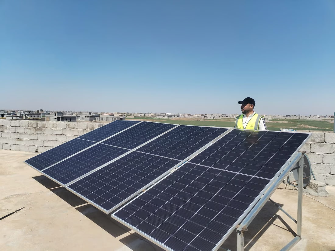 Iraqi businessperson brings solar power to rural homes in Salah Al-Din