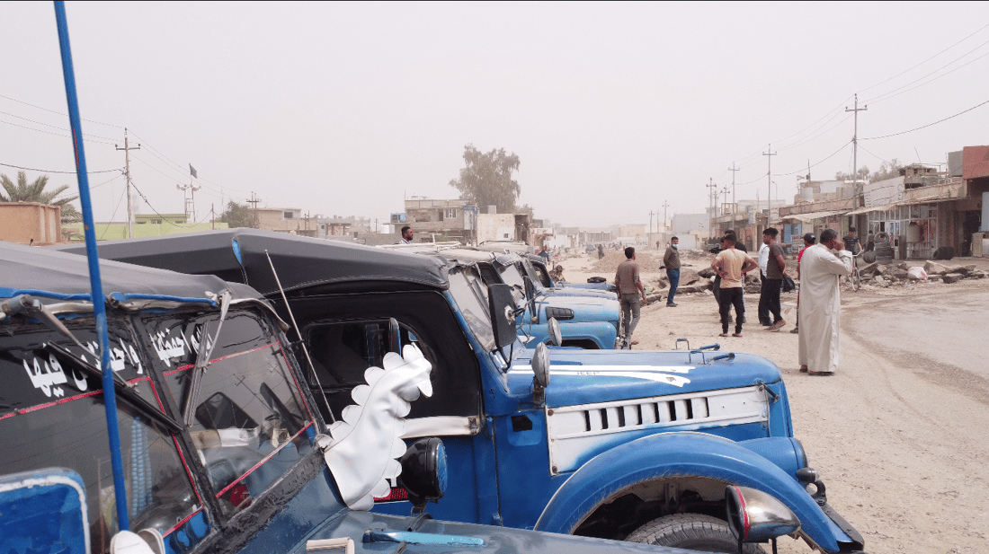 صور: الواز الروسية في شوارع ديالى.. نقلت جيش صدام وقاومت داعش والسيول