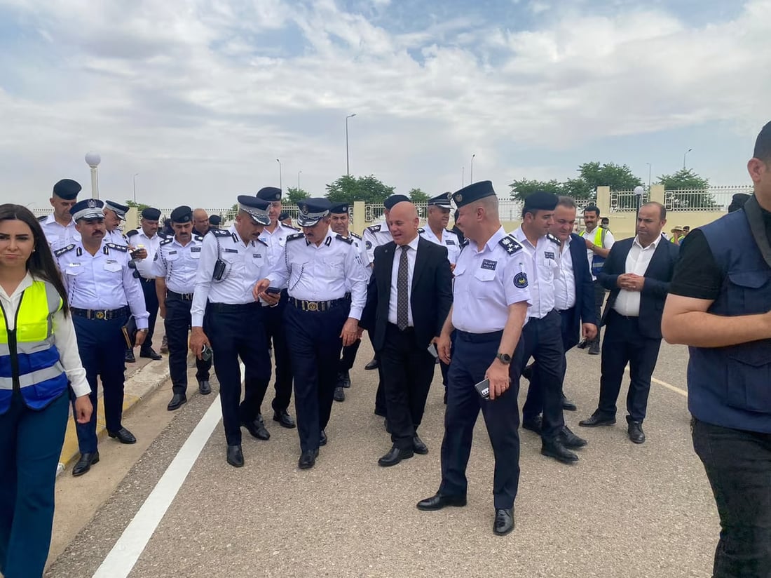 أربيل: ضباط بغداد معجبون بشوارعنا.. وسينقلون تجربتنا إلى المحافظات