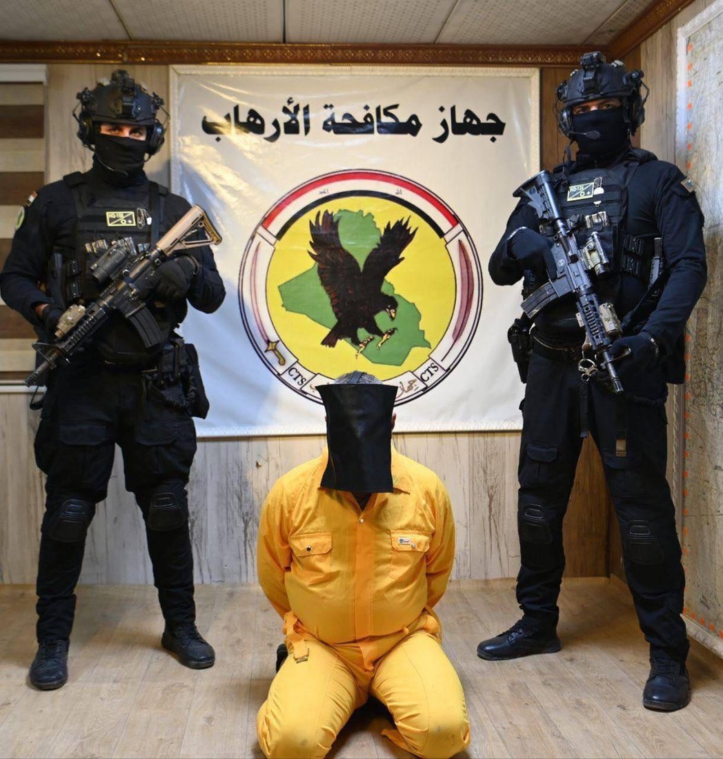 صور: عملية لمكافحة الإرهاب تسفر عن اعتقال 3 متهمين في الفلوجة والموصل
