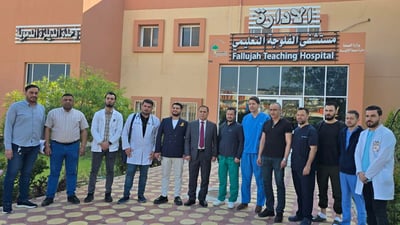 استقدام فريق تركي إلى الفلوجة لإجراء عمليات تعديل تشوهات العمود الفقري