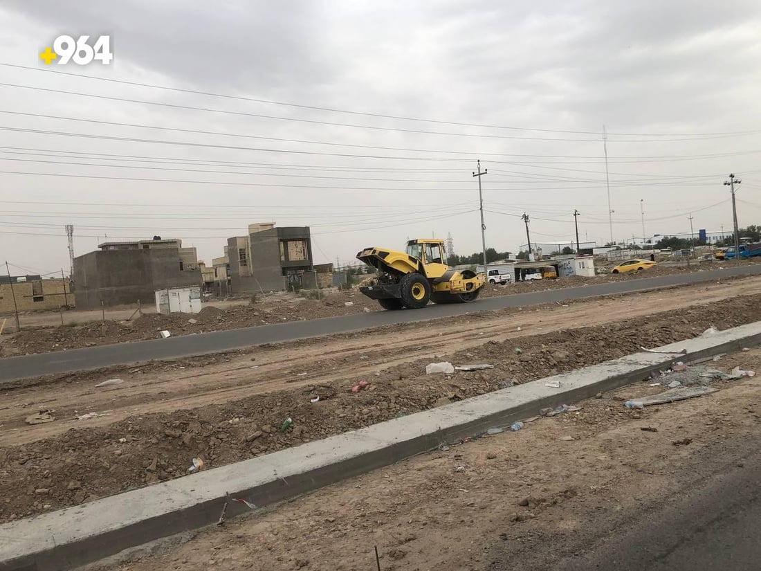 صور من مدخل بغداد: طريق “السكران” آمن ولائق وسريع.. أعمال صب الجسور انتهت