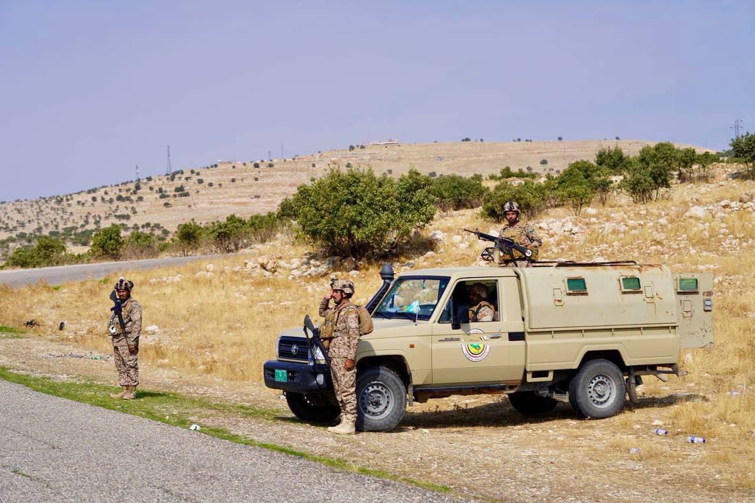 جبل سنجار بيد الجيش العراقي.. صور من مراسم دمج “اليبشة” بالأجهزة الأمنية