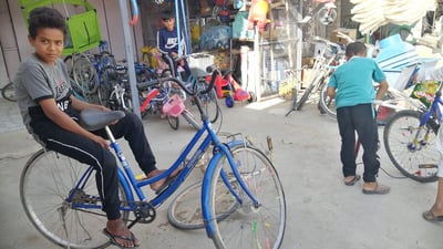 صيف الأطفال في ربيعة.. هديتهم دراجة تدرب العضلات وتبعدهم عن الهواتف النقالة (صور)