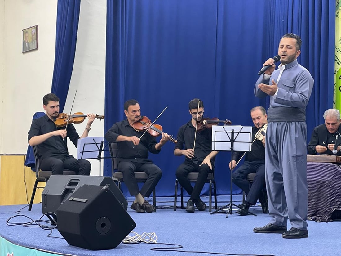 کۆنسێرتی گوزەرێک بە نێو ئاواز و میلۆدییەکانی حەسەن زیرەک سازکرا