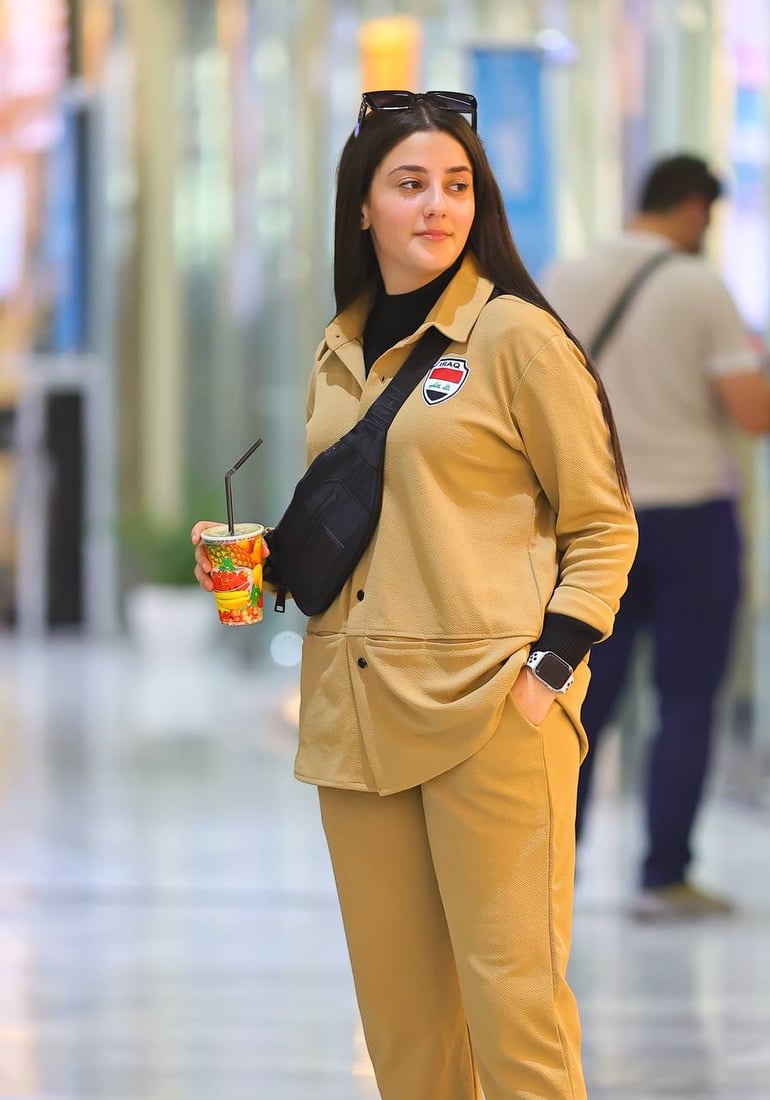 صور: فتيات العراق يصلن عمّان استعداداً لمواجهة سوريا والأردن ولبنان