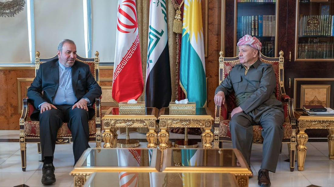 سفير طهران في ضيافة البارزاني ونقاش حول أوضاع المنطقة