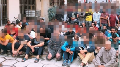 ضبط 113 أجنبياً مخالفاً لشروط الإقامة داخل معمل في بابل
