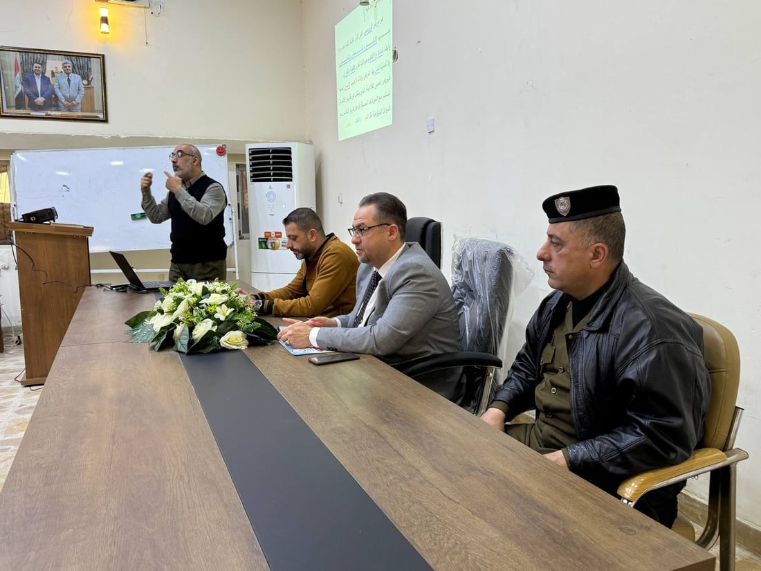 Awareness lecture in Nineveh on foot-and-mouth disease prevention as outbreak spreads