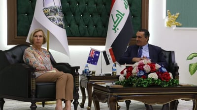 السفيرة الأسترالية في زيارتها الأولى: كركوك مدينة جميلة