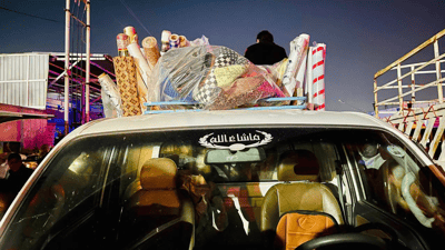 دوكاندارانى له‌نگه‌ كه‌لوپه‌له‌كان ده‌بەنه‌وە ماڵه‌وه‌