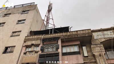 هەولێر.. مۆلیدەی باڵەخانەیەک گڕی گرت