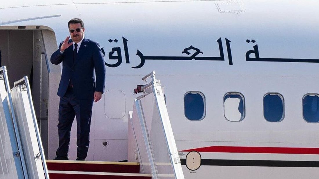 السوداني في السليمانية لحضور الملتقى التاسع