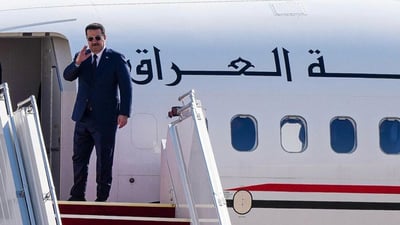 السوداني في السليمانية لحضور الملتقى التاسع