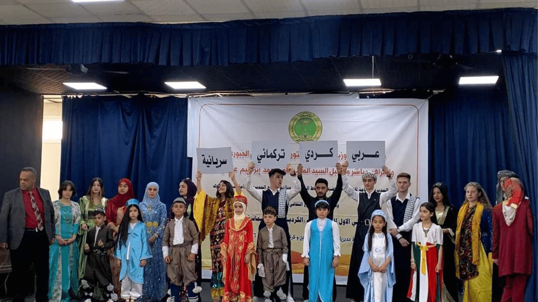 لە پێشبڕکێى چوار پارێزگا کچانى خورماتوو یەکەمن