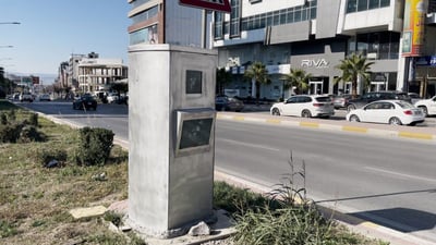 سلێمانی؛ کامێراکەی لای پردی کۆبانی بە کاتی لابراوە