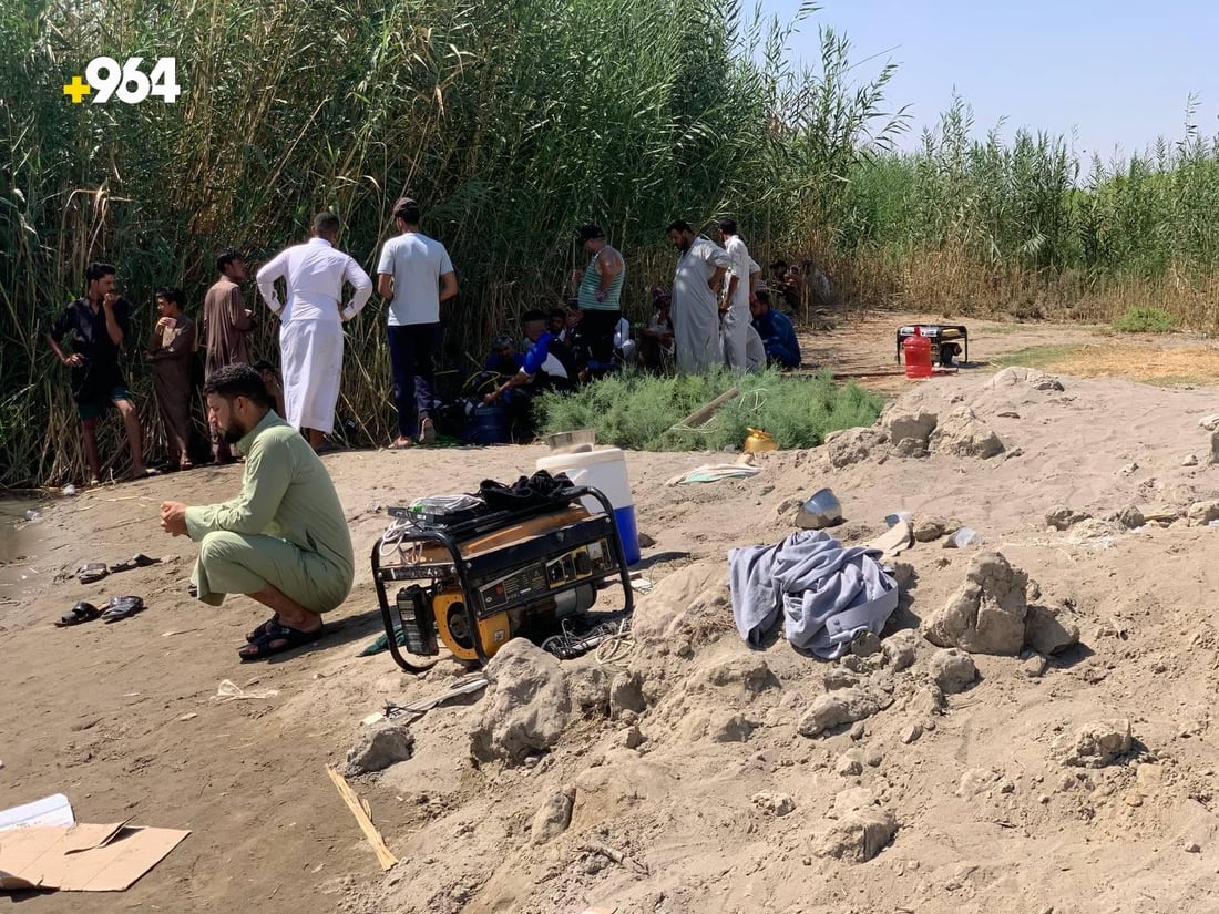 8 غواصين من بغداد والأنبار يواصلون البحث عن غريق الرضوانية في الفرات