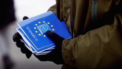 دوو وڵاتى دیکە دەبن بە بەشێک لە وڵاتانى شنگن