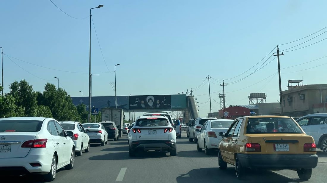 ازدحام في البصرة بعد عطلة العيد.. الجميع عادوا لأعمالهم (صور)