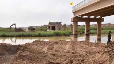 صلاح الدين: 60 ملياراً أخرت إعمار جسر “الزركة”.. والتحويلة المؤقتة تغرق بالسيول
