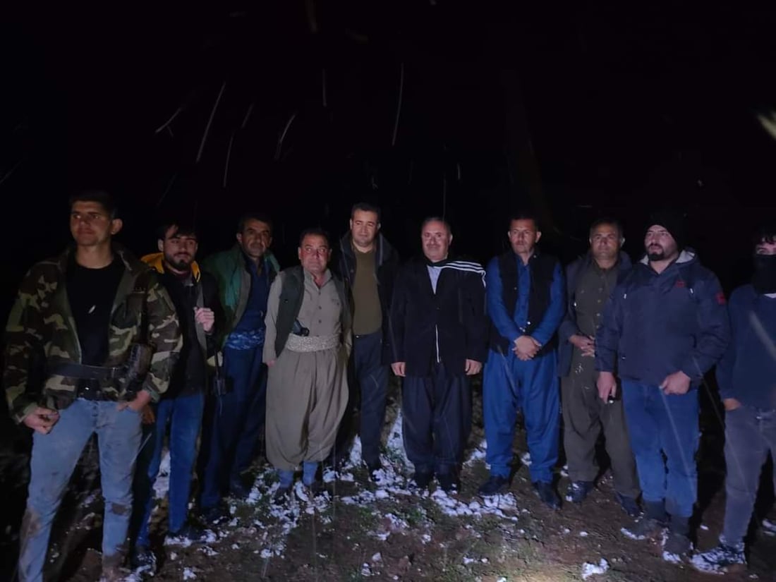 سێ شاخەوانەكە رزگاركران