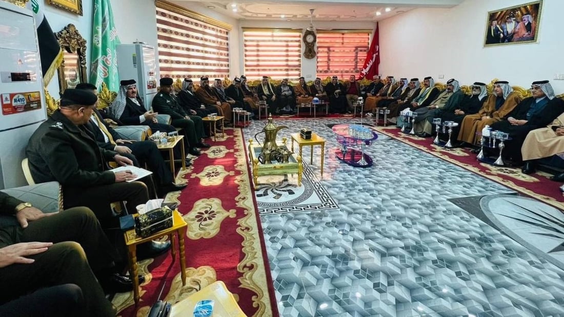 عشائر واسط تعلن استعدادها للتعاون في ملف حصر السلاح بيد الدولة