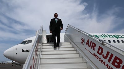 الشمري يصل جيبوتي لتسليم رئيسها دعوة رسمية لحضور القمة العربية في بغداد 