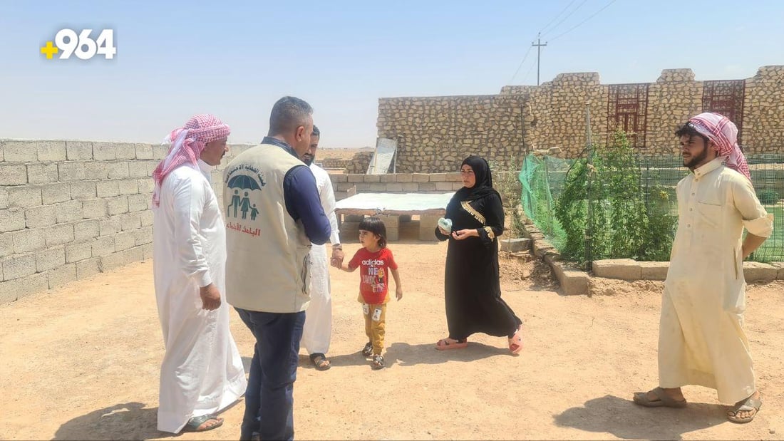 صور من صحراء الرطبة: “رحمة” باعت كلّ شيء لإطعام أطفالها قبل وصول فرق الرعاية