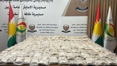 Surge in drug-related cases in Kurdistan Region in 2023