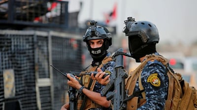 Baghdad Operations Command announces arrest of two terror suspects, uncover ISIS explosives