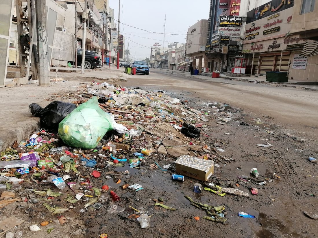 صور: الخدمات تغطي 12% فقط من الحلة والبلدية تبرر بـ 4 أسباب  