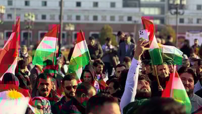 Demonstrations across Kurdistan Region back Rojava as Kobani faces renewed siege